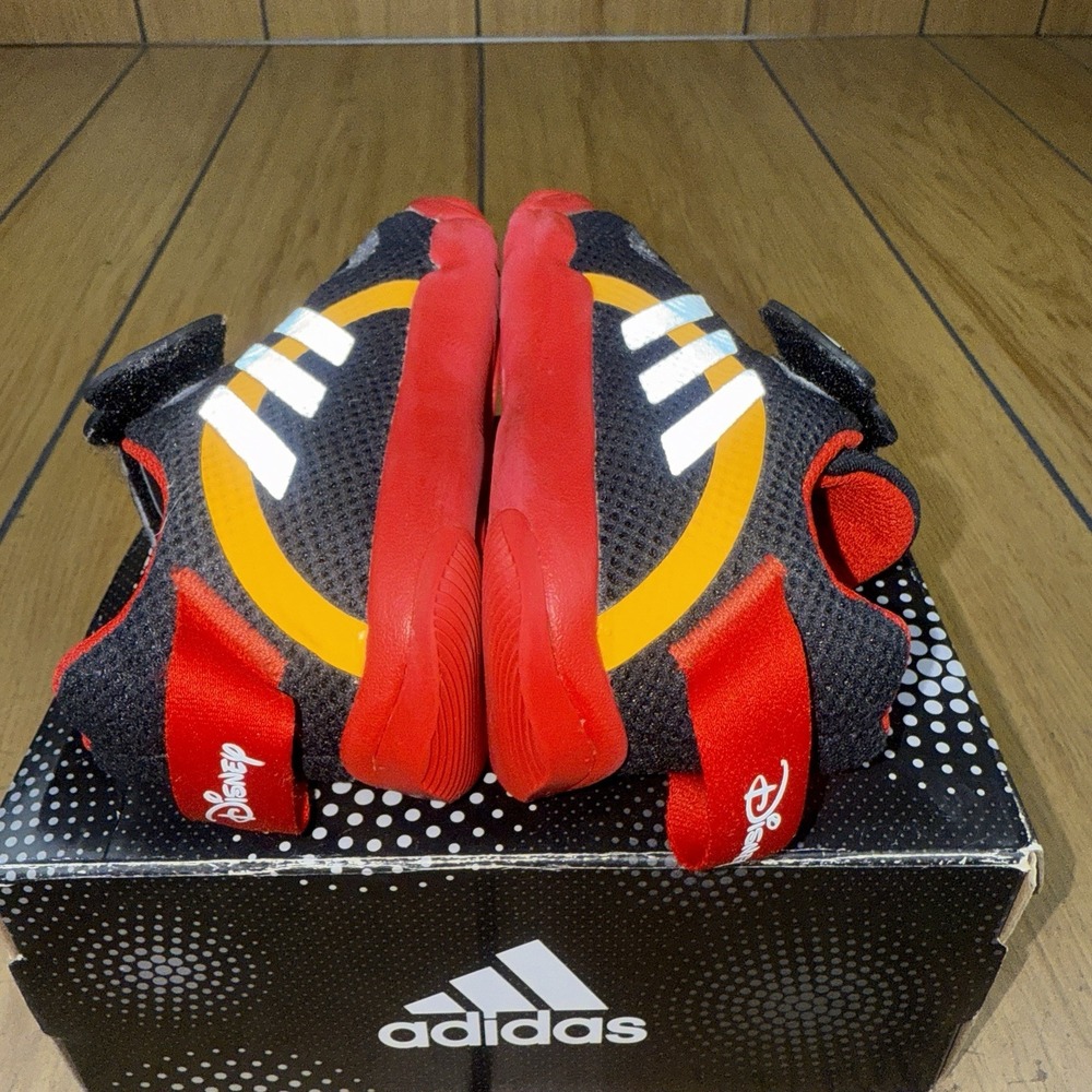 Adidas Toddler Disney Mickey Mouse Boys ActivePlay 1 Shoes Black Red Size 6K - Picture 7 of 16
